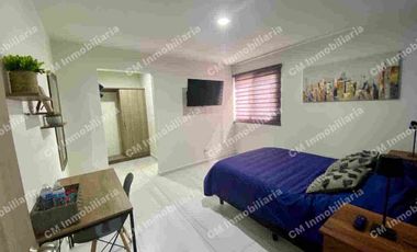 LOFT AMUBLADO en Tequis EXCELENTE UBICACIÓN