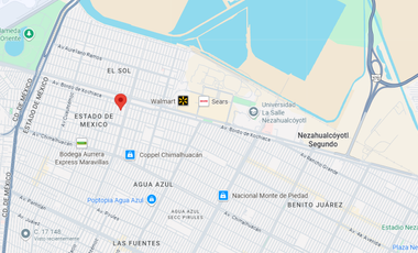 casa en venta en Nezahualcóyotl cerca de alameda y aeropuerto