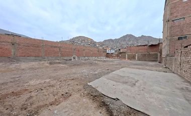 Terreno en venta en San Juan De Lurigancho