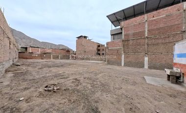 Terreno en venta en San Juan De Lurigancho