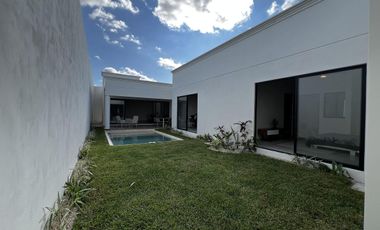 CASA EN VENTA EN MERIDA UNA PLANTA 3 RECAMARAS CONKAL NORTE