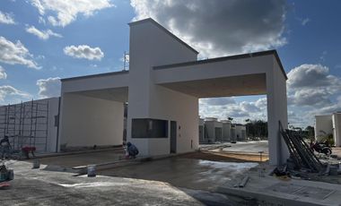 CASA EN VENTA EN MERIDA UNA PLANTA 3 RECAMARAS CONKAL NORTE