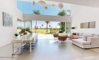 Casa en Venta con Vista Al Campo de Golf El Tigre. Nuevo Vallarta, Nayarit,
