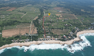 Se vende Terreno con vista al mar en venta – Vela Agua Blanca, Oaxaca