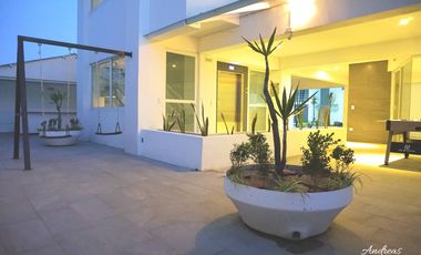 RENTA DEPARTAMENTO AMUEBLADO 3 RECAMARAS ZONA GALERIAS SERDAN