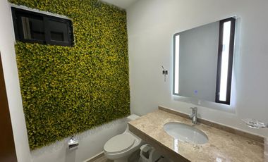 Casa de 1 piso, con 3 recámaras y piscina.