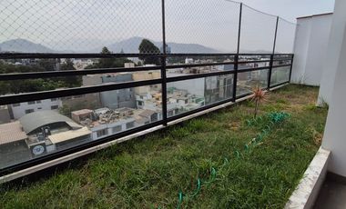 DEPARTAMENTO DÚPLEX EN SAN BORJA – AMPLIO Y LISTO PARA VIVIR/VISTA EXTERNA 4 DORMITORIOS Y BALCON