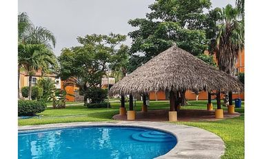 $1,260,000.00 Una Casa con Dos Recámaras + Estudio, Alberca en Las Garzas, Tezoyuca, Emiliano Zapata, Morelos