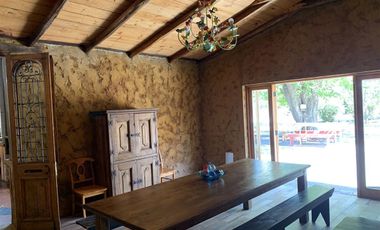 Arriendo Casa Estilo Chilena 6hab 4b A Solo 25 Min De Stgo