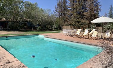 Arriendo Casa Estilo Chilena 6hab 4b A Solo 25 Min De Stgo