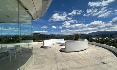 DEPARTAMENTO DE RENTA, GONZALEZ SUAREZ CON LINEA BLANCA O AMOBLADO