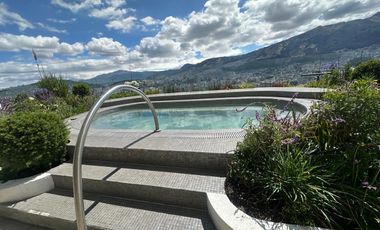 DEPARTAMENTO DE RENTA, GONZALEZ SUAREZ CON LINEA BLANCA O AMOBLADO