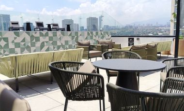 Renta Loft Microestudio A ESTRENAR en Interlomas AMUEBLADO