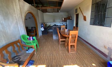 VENTA CASA  EN TINGO DE SAPOSA EN EL DPTO DE SAN MARTIN A UNA HORA DE TARAPOTO.