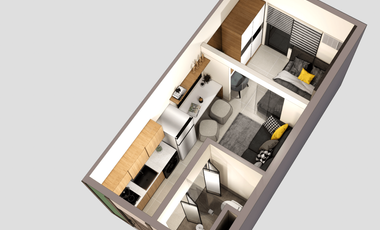 For Sale: Pre-Selling Studio Unit Building A , Intalio Flats Primea Kauswagan Cagayan de Oro city