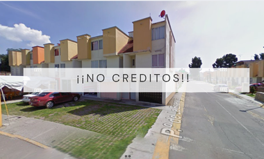 CASA EN AV PASEOS DE TULTEPEC SUR, SANTIAGO TEYAHUALCO, ESTADO DE MÉXICO. ¡NO CREDITOS!