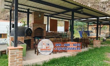 DE VENTA HERMOSA QUINTA CON AMPLIA AREA VERDE, Sector La Raya Ricaurte C1519