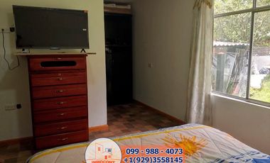 DE VENTA HERMOSA QUINTA CON AMPLIA AREA VERDE, Sector La Raya Ricaurte C1519