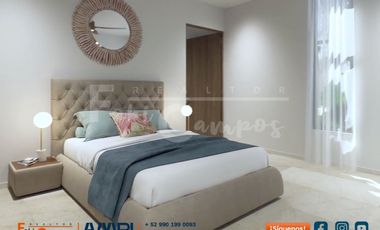 Casa en venta de 3 recámaras , muy cerca de playa de Chelem