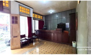 dijual hotel melati 40 kamar jl gatot subroto hitung tanah bonus bangunan kotak, hoek, lokasi stategis