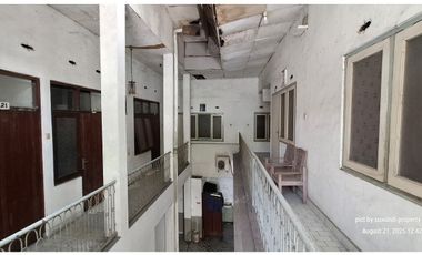 dijual hotel melati 40 kamar jl gatot subroto hitung tanah bonus bangunan kotak, hoek, lokasi stategis