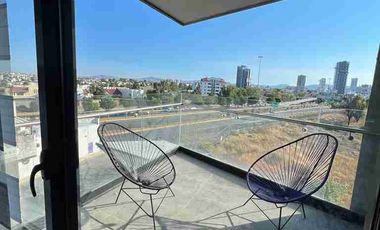 Renta de departamento amueblado tipo Loft en adamant II sobre atlixcayotl angelópolis