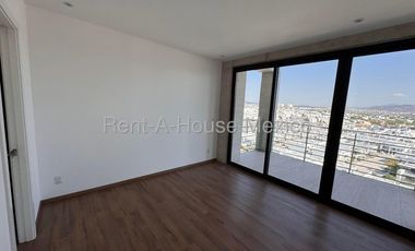 Altos de Juriquilla penthouse de dos niveles en RENTA QH3436