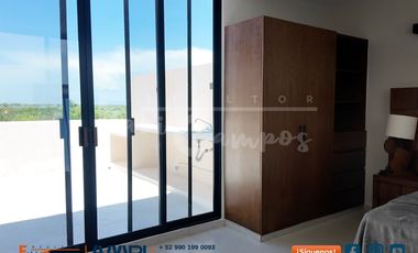 Casa en venta de 2 recámaras amueblada en Chuburna Puerto Yucatán