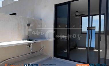 Casa en venta de 2 recámaras amueblada en Chuburna Puerto Yucatán