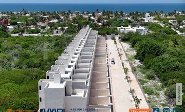 Casa en venta de 2 recámaras amueblada en Chuburna Puerto Yucatán