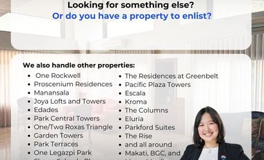 FOR SALE:  Avignon Tower, Makati 4BR Bi Level or Loft Type Condo (Direct Buyers Only) - Ritz Tower, The Residences at Greenbelt, One Rockwell, The Sha