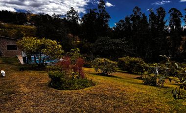 Venta de propiedad semirústica en los Chillos, 2.700m2 de terreno y 452m2 de construcción, piscina privada