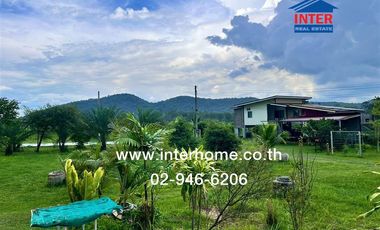 Single-storey detached house, 400 sq m., Khao Khlung Village, secondary road Highway-4044, Kanchanaburi-Ratchaburi Road, Ban Pong, Ratchaburi
