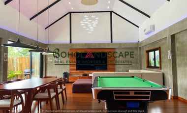 Modern Tropical Villa with Pool For Sale in Panglao Island, Bohol