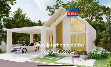 2-storey detached house, 50 sq m, Diamondville Village, Saraburi, near Nong Pla Lai Subdistrict Administrative Organization, near Phra Phutthachai Tem