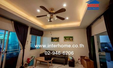 2-storey detached house, 40 sq m, White House Village, Khlong Luang, near Future Park Rangsit, Soi Khlong Luang 17/3, Rangsit-Nakhon Nayok Road, Phaho