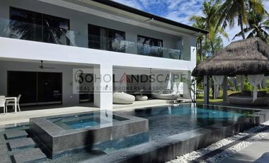 House & Lot for Sale in Bolod, Panglao, Bohol – Spacious Tropical Living with Pool & Solar Power