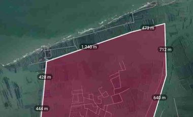 tanah luas murah dekat pantai cocok buat galangan kapal