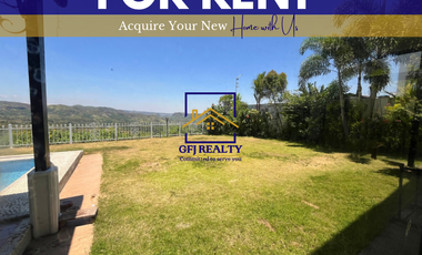 For Rent Scenic View Home with 6 Bedrooms and Swimming Pool in Angeles City Clark Pampanga