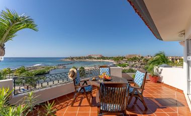 Impresionante beachfront penthouse en Quinta Luna, Puerto Aventuras