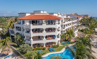 Impresionante beachfront penthouse en Quinta Luna, Puerto Aventuras