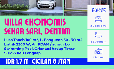 Segera miliki villa minimalis dengan harga terjangkau di Sekar Sari, Denpasar Timur. Hanya 10 menit ke pantai dengan berjalan kaki !!!
Sangat cocok untuk investasi