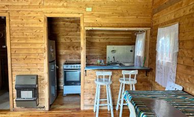 Arriendo cabaña tamaño estudio sector Pichil, Osorno