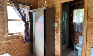 Arriendo cabaña tamaño estudio sector Pichil, Osorno