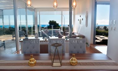 Casa En Mirador De Mantagua Con Vista Al Mar Y Gran Terraza