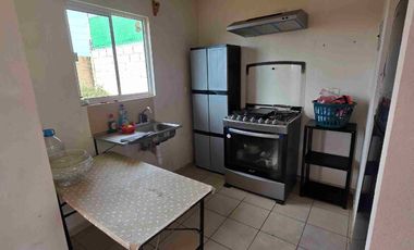 Casa semiamueblada de dos recámaras en renta, en Los Viñedos Residencial, al sur de la ciudad de Pachuca, Hidalgo