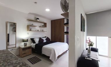 Apartaestudio amoblado en Reserva Club Cañaveral – Piso 16 con aire acondicionado