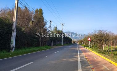 Leon Propiedades vende hermosa parcela de 1ha. con casa en sector los Naranjos, Curacaví.