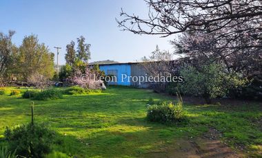 Leon Propiedades vende hermosa parcela de 1ha. con casa en sector los Naranjos, Curacaví.