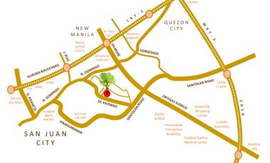 Modern 2 Bedroom Brand New Rent to Own in Mango Tree Residences San Juan near Xavier,LaSalle,Greenhills,MRT3 Cubao,Ortigas,LRT2,Mandaluyong